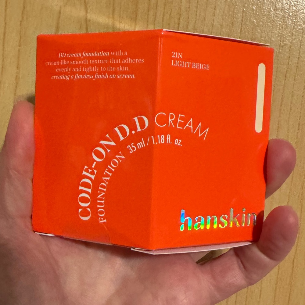 Hanskin DD Cream Foundation 21N